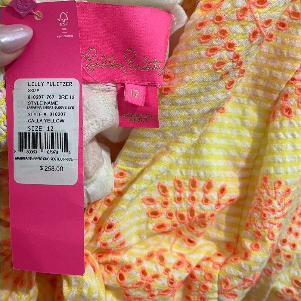 Lilly Pulitzer ADORABLE Sarafina Dress NWT - Picture 7 of 9